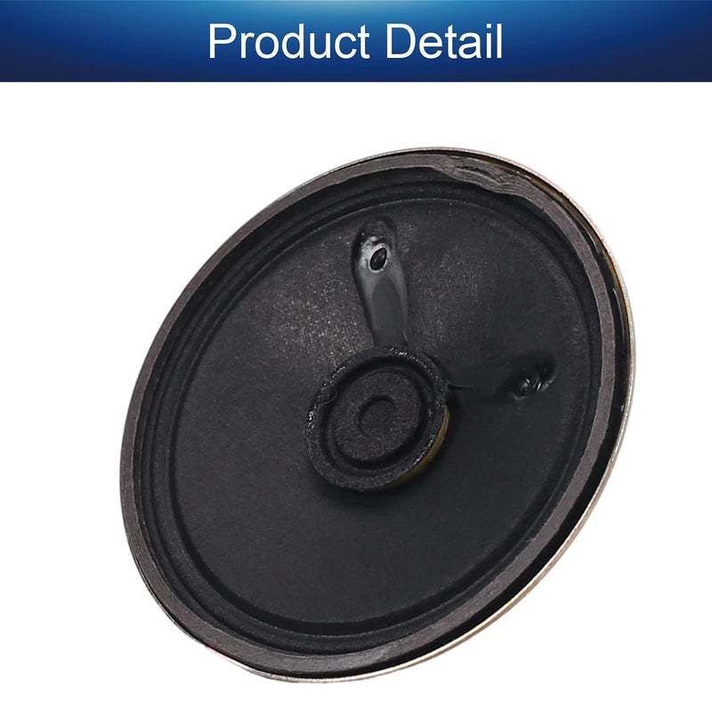 Fielect DIY Speaker 1W 8 Ohm 57mm Diameter Round Shape Replacement Loudspeaker 1pcs - Image 4
